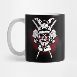 skull samurai Mug